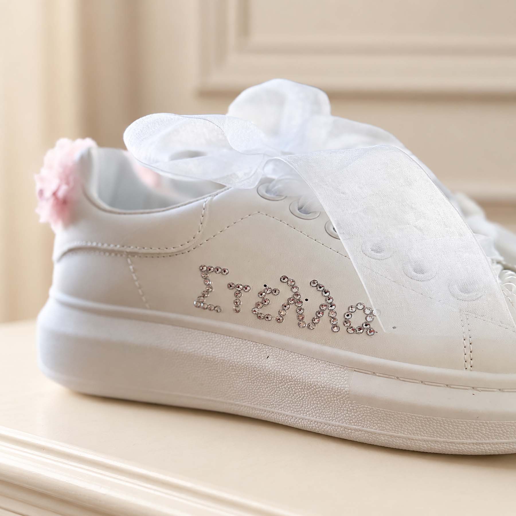Custom Sneakers βάπτισης με ημερομηνία & όνομα - Image 3