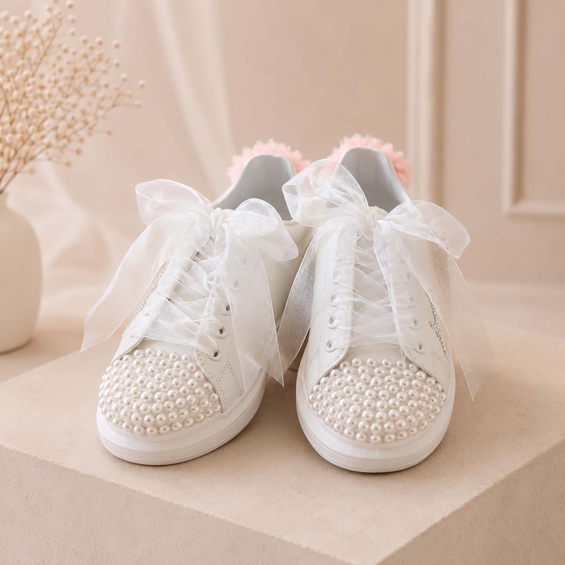 Custom Sneakers βάπτισης με ημερομηνία & όνομα - Image 4