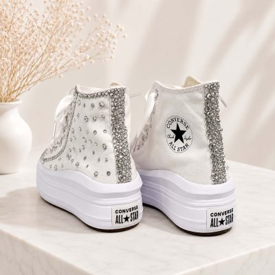 Νυφικά Converse All Star με  στρας – Exclusive Bridal Edition