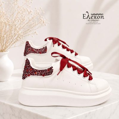 Γυναικεία custom Sneakers | Red Passion