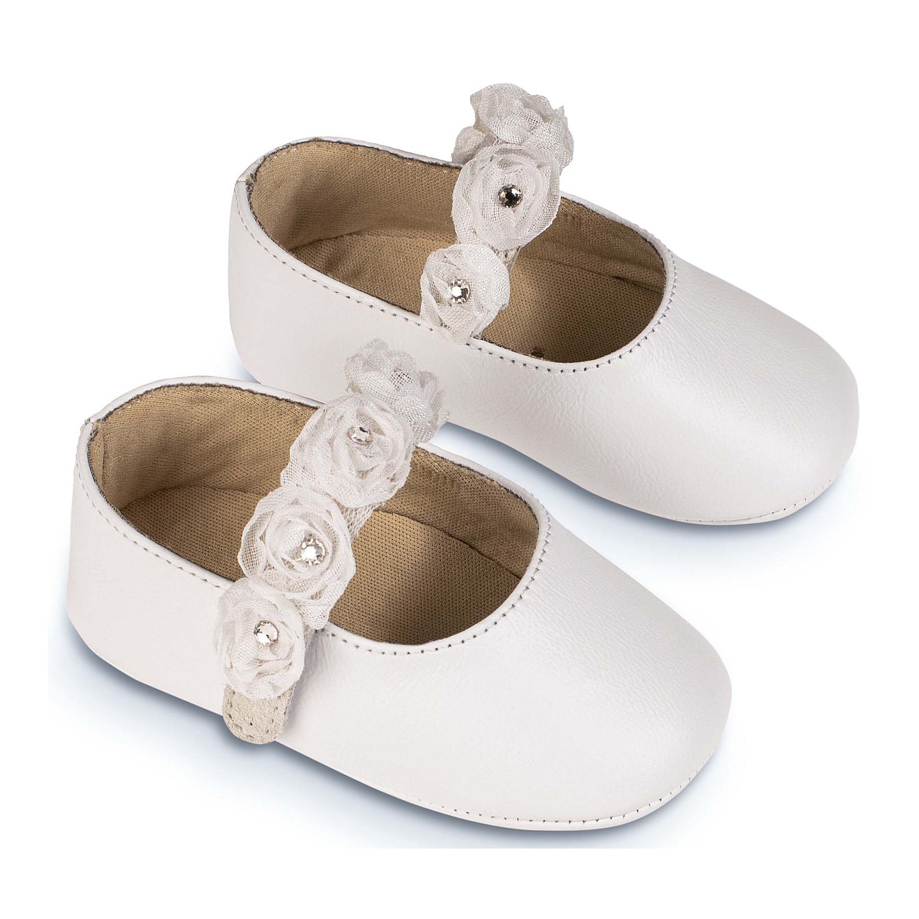 Γοβάκι Μονή Μπαρέτα MI1638 λευκό