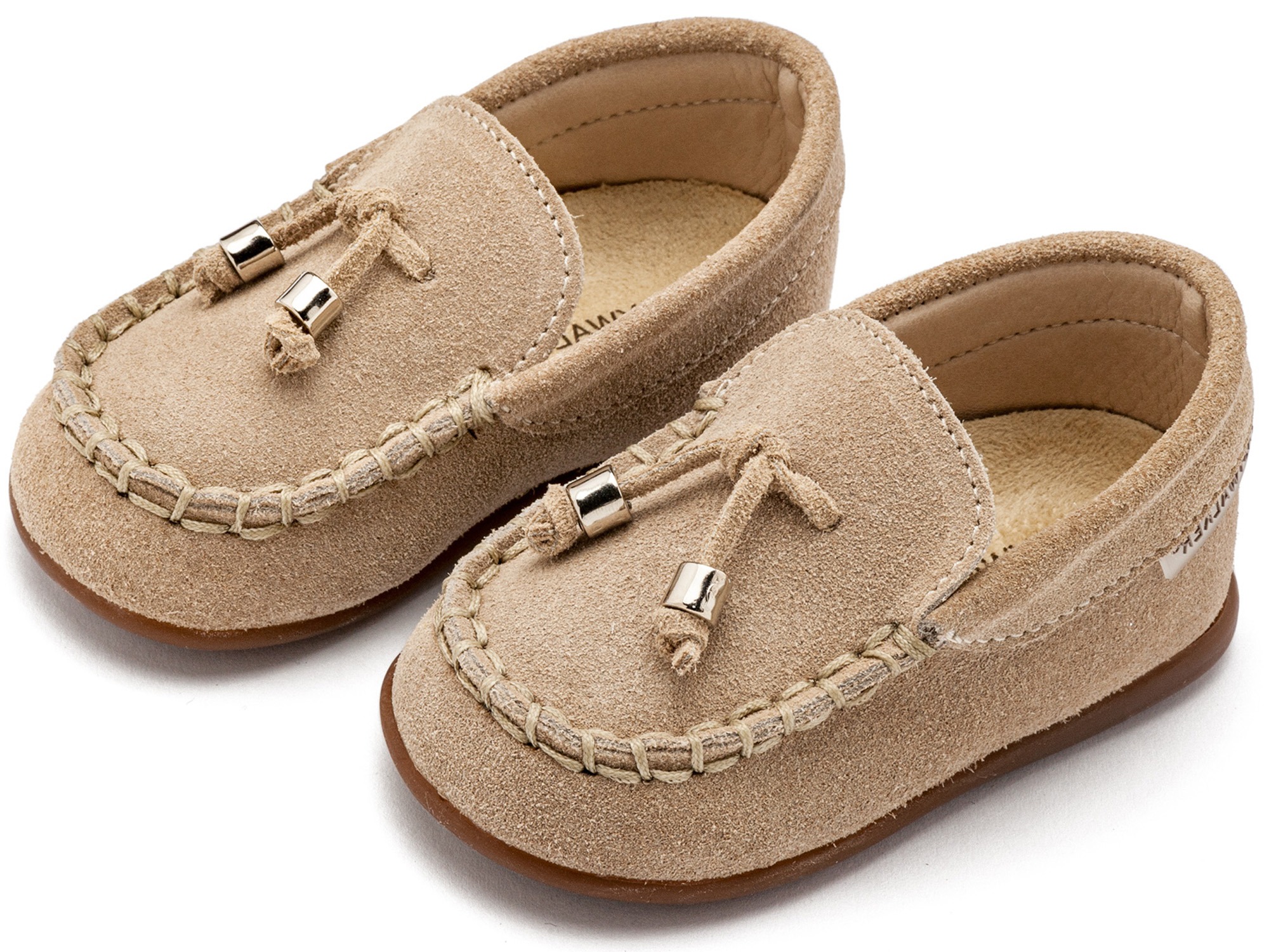 Καστόρινο Δετό Loafer PRI2121 Μπεζ - Image 3