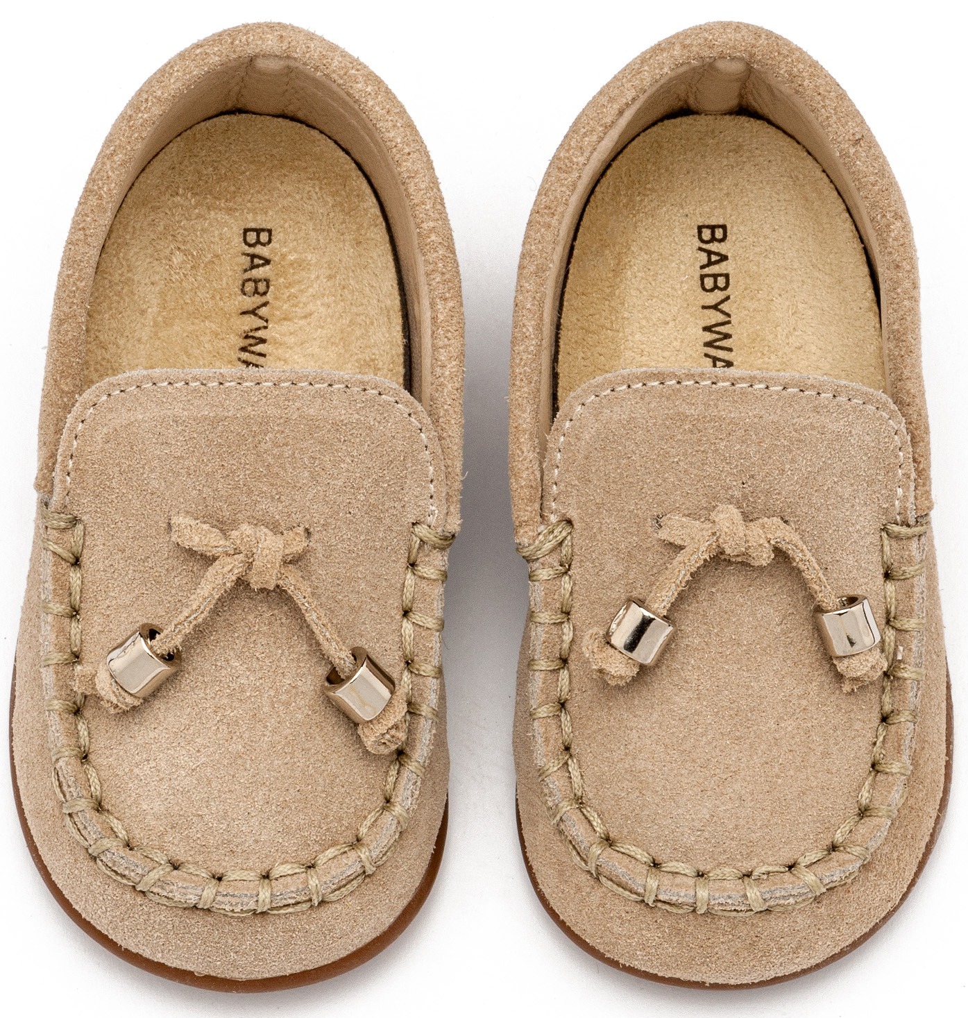 Καστόρινο Δετό Loafer PRI2121 Μπεζ - Image 2