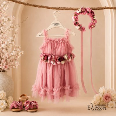 Rosalie Pink Blossom | Handmade Bloom Σετ