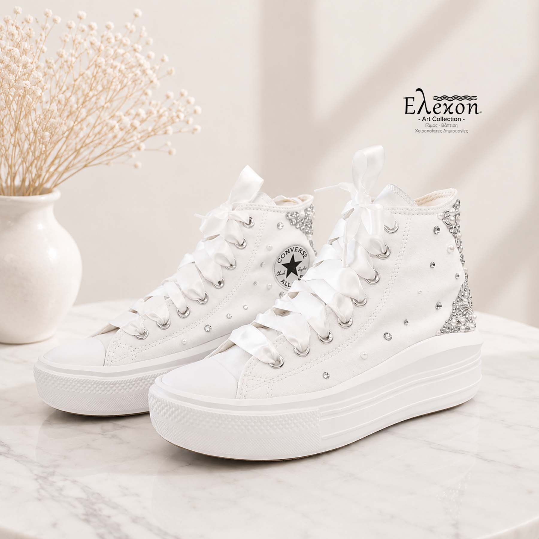 Νυφικά sneakers | Chuck Taylor All Star Strass Edition - Image 2